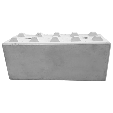 Betonblok 60x60x150, potocznie nazywany klockiem z betonu